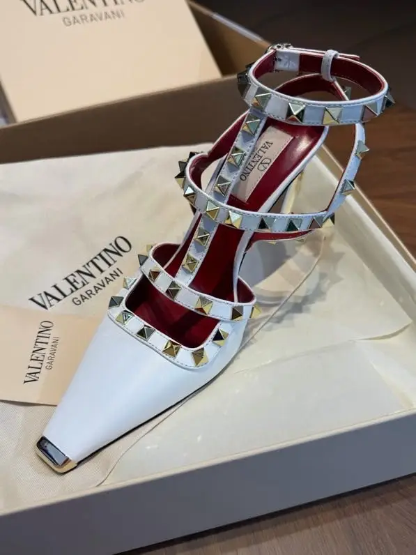 Valentino Туфлі з заклепками на високому підборах — Фото 4