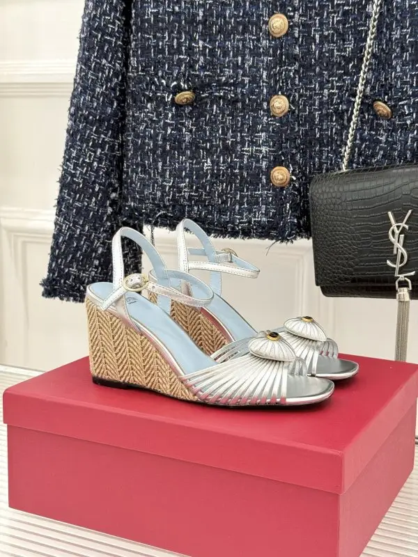 Valentino — Shoes on Wedge from open the toe