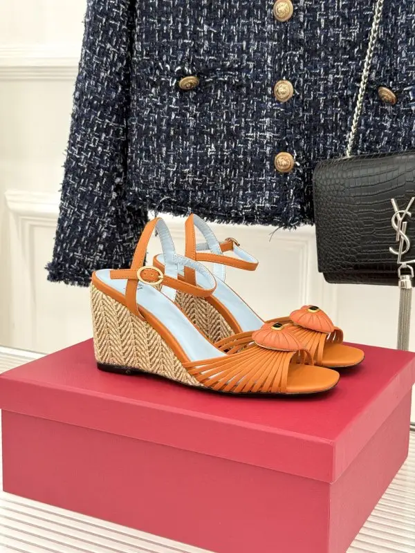 Valentino — Shoes on Wedge from open the toe