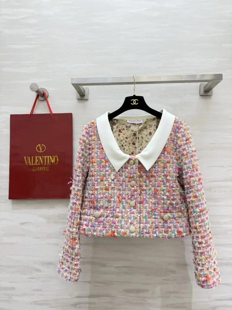 Valentino — Короткий твідовий піджак