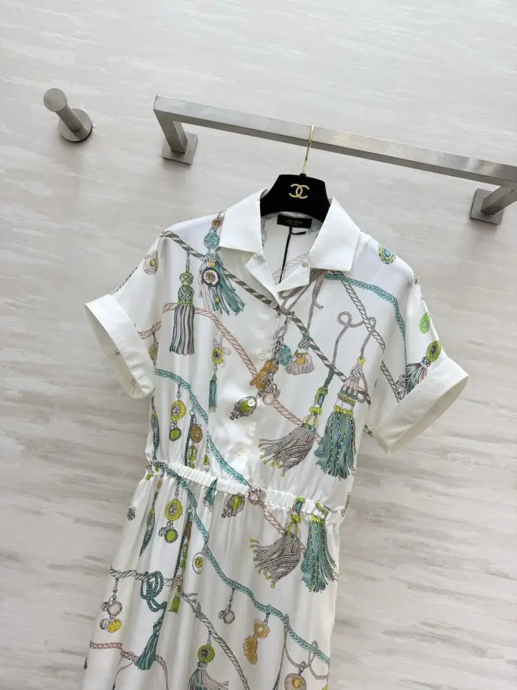 Versace Платье шелковое — Фото 2