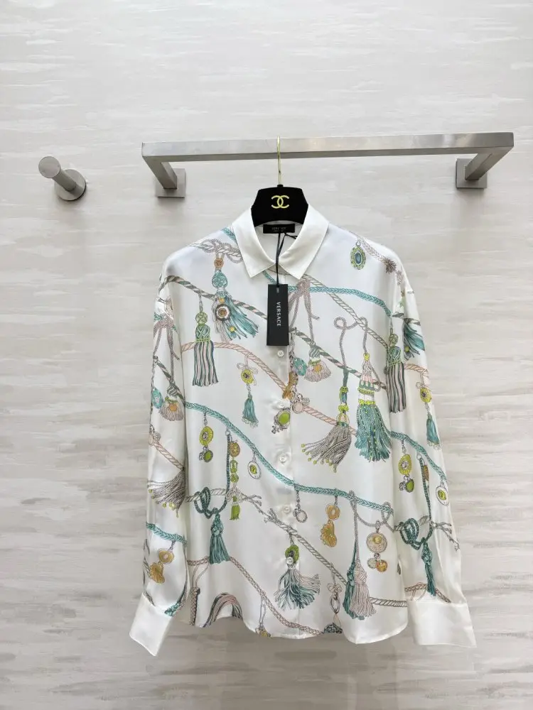 Versace — Шовкова сорочка жіноча