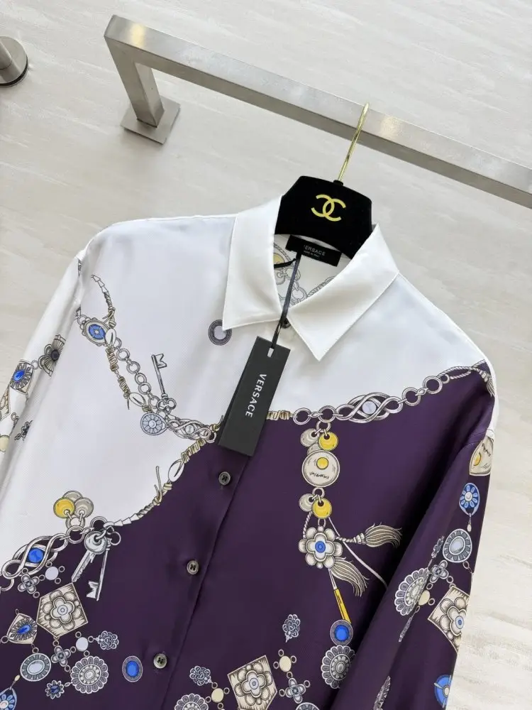 Versace Silk shirt women's — Photo 2