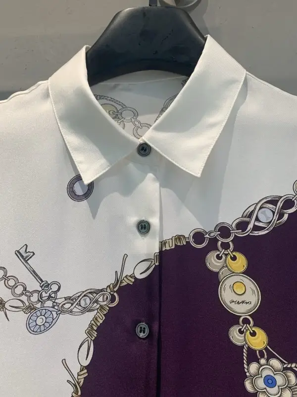 Versace Жіноча шовкова сорочка — Фото 5